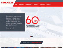 Tablet Screenshot of femoglas.com
